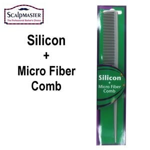 Scalpmaster Silicon + Micro Fiber Comb (SC-SILC6)