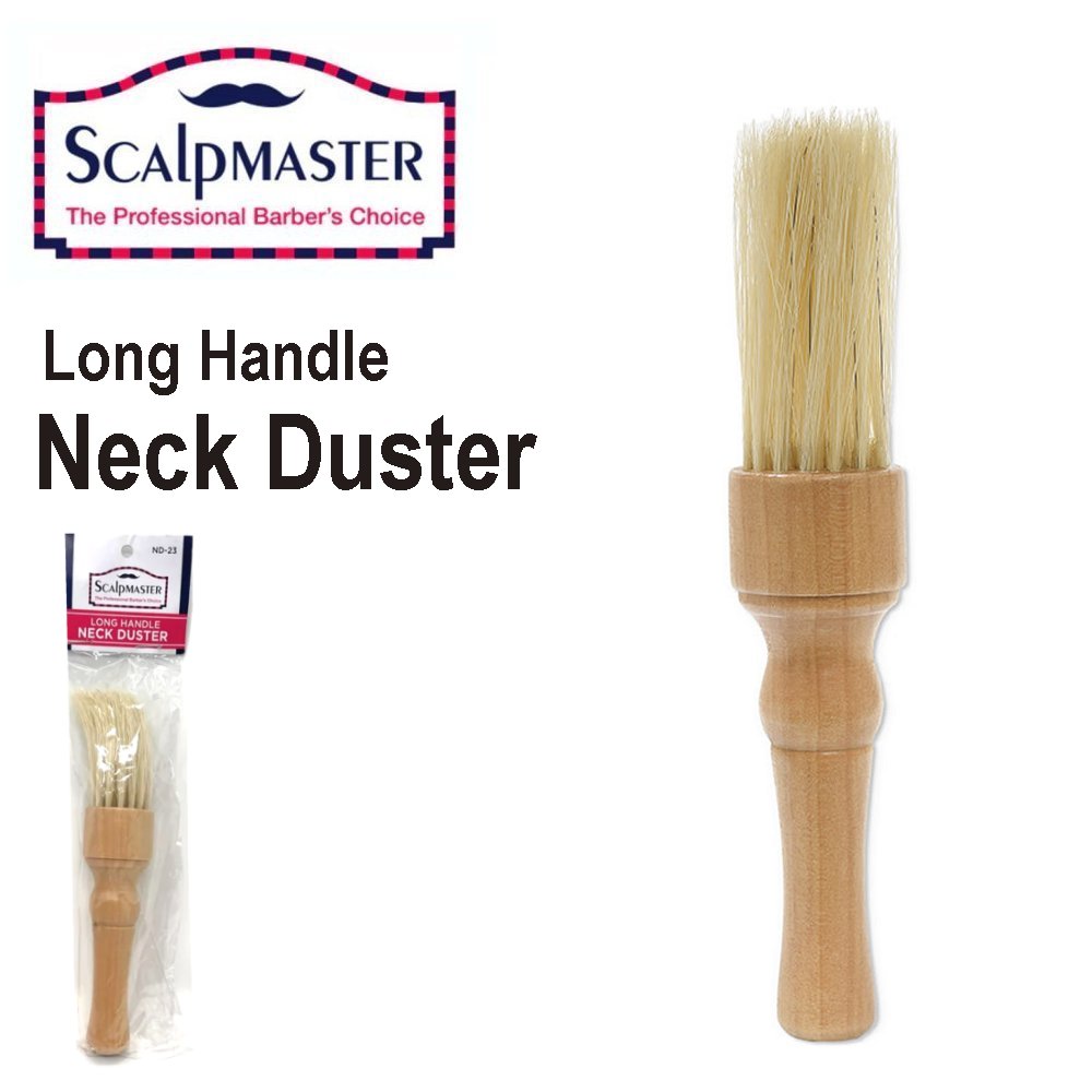 Scalpmaster Long Handle Neck Duster, (ND-23)