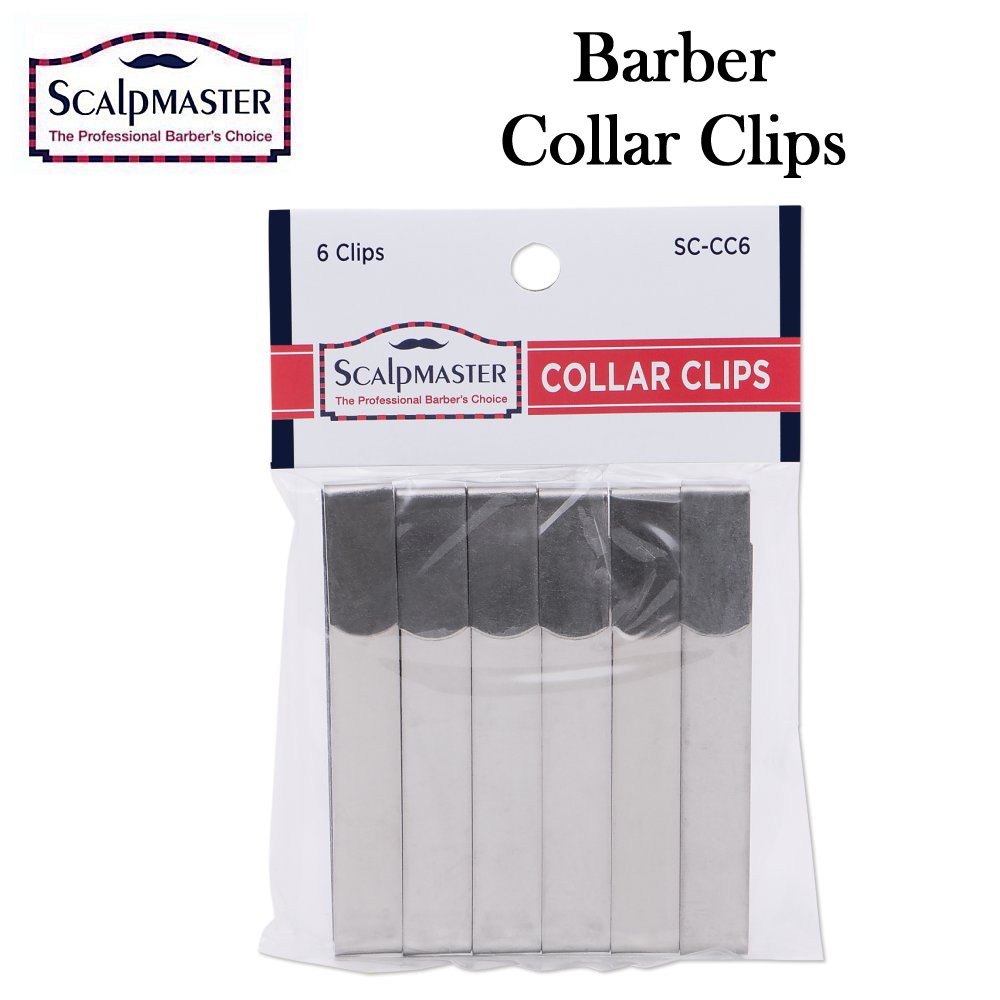 ScalpMaster Barber Collar Clips (SCCC6)