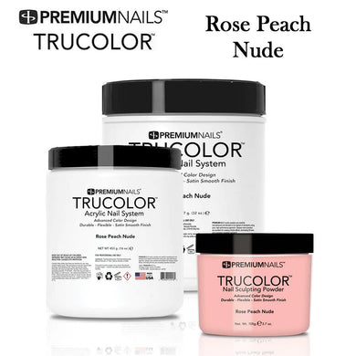 Premium Nails Acrylic - Rose Peach Nude Powder