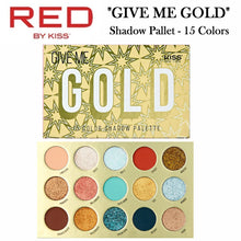 Kiss Shadow Palette "Give Me Gold", 15 colors (KMSP02)