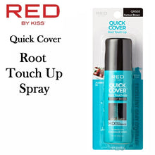 Red by Kiss Quick Cover Root Touch Up Spray, 2 oz