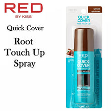 Red by Kiss Quick Cover Root Touch Up Spray, 2 oz