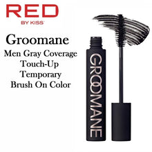 Red by Kiss Groomane Men Gray Coverage Touch-Up Temporary Brush On Color, .33 oz
