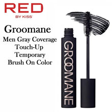 Red by Kiss Groomane Men Gray Coverage Touch-Up Temporary Brush On Color, .33 oz