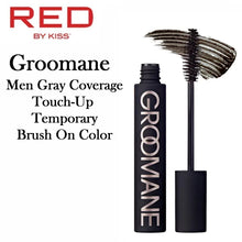 Red by Kiss Groomane Men Gray Coverage Touch-Up Temporary Brush On Color, .33 oz