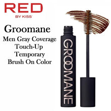 Red by Kiss Groomane Men Gray Coverage Touch-Up Temporary Brush On Color, .33 oz