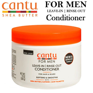 Cantu for Men, Leave-In / Rinse Out Conditioner (13 oz)