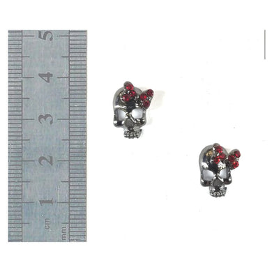 Nail Charms - Skulls (07-clear pack)