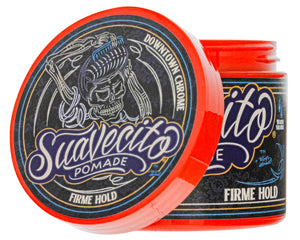 Suavecito Pomade, Strong Hold "Downtown Chrome" Limited Edition, 4oz