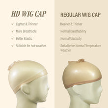 Ebin New York Wig Cap, Nude HD Wig Cap, 2 pieces