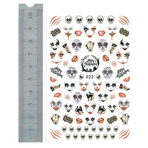 Nail Stickers - Halloween 16 (022-NSns)