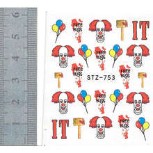 Nail Stickers - Halloween 28 (STZ-753-Clear Pack)