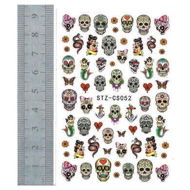 Nail Stickers - Halloween 30 (STZ-CS052-Clear Pack)