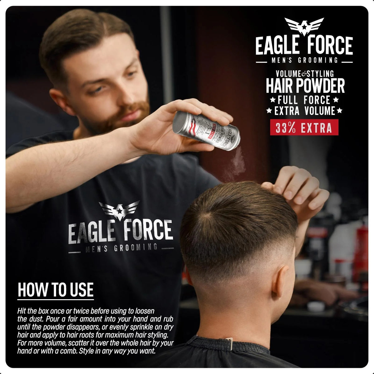 Eagle Force - 5 in 1 Texture Hair Powder, 30 gr – EP Beauty Supply