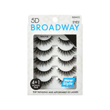 Broadway Eyelash, 5D Eyes Lash Multi Pack, 20+ Styles