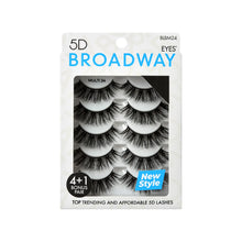 Broadway Eyelash, 5D Eyes Lash Multi Pack, 20+ Styles