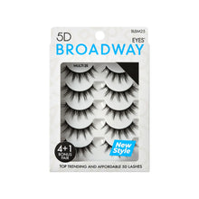 Broadway Eyelash, 5D Eyes Lash Multi Pack, 20+ Styles
