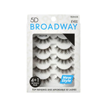 Broadway Eyelash, 5D Eyes Lash Multi Pack, 20+ Styles