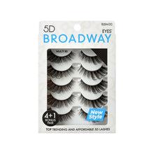 Broadway Eyelash, 5D Eyes Lash Multi Pack, 20+ Styles