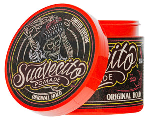 Suavecito Pomade, Regular Hold "Downtown Chrome" Limited Edition, 4oz