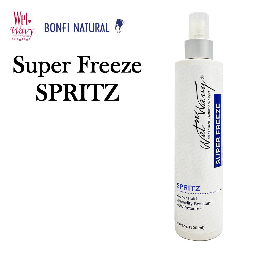 Wet n Wavy Super Freeze Spritz, 10 oz