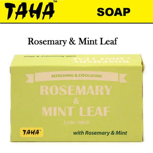 Taha Soap,  Rosemary & Mint Leaf (3.5 oz)