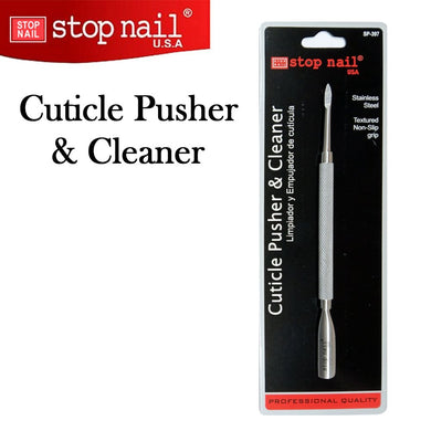 Stop Nail Cuticle Pusher and Cleaner (SP-397)