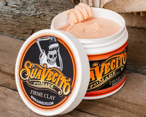 Suavecito Clay Pomade, Strong Hold, 4oz