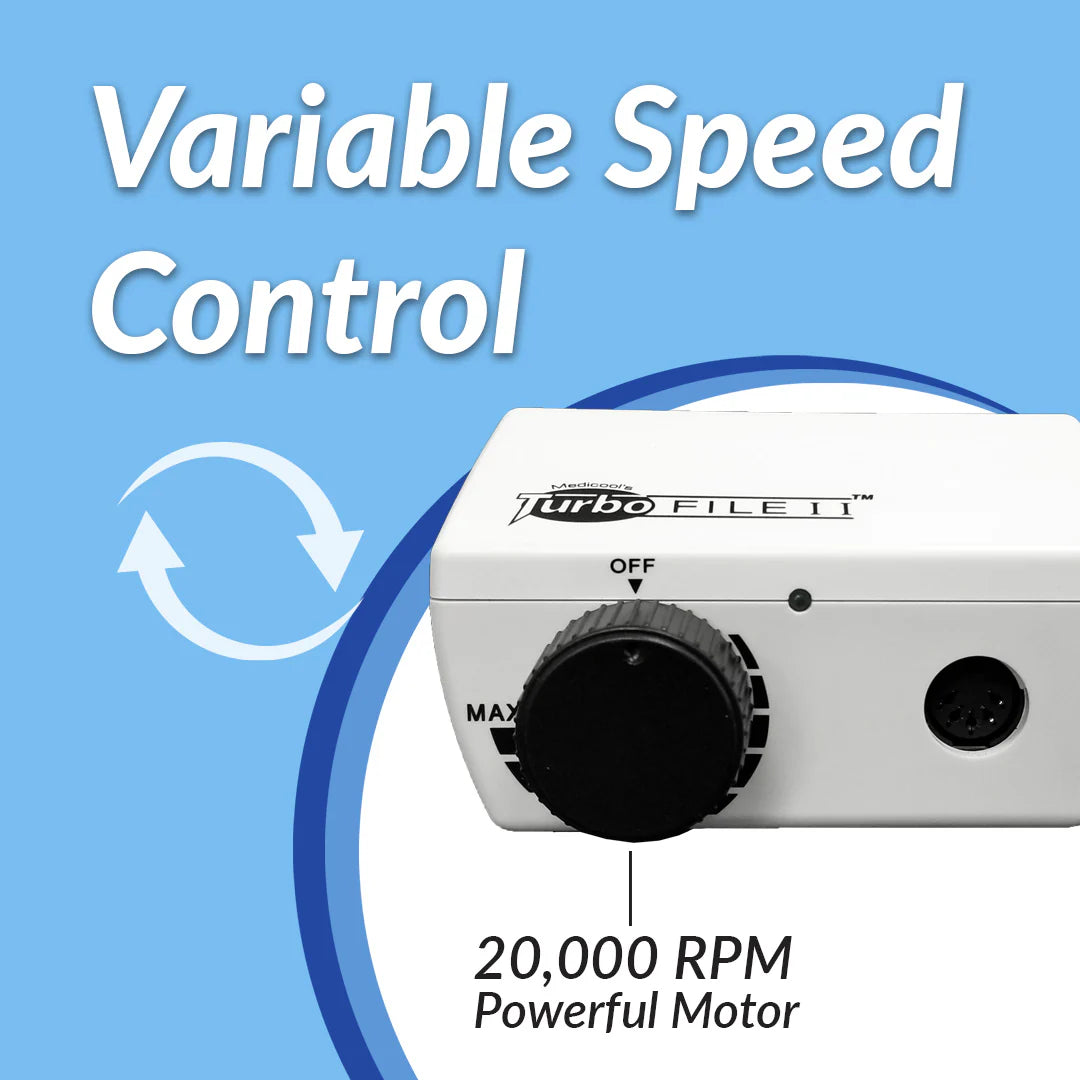 Medicool's Turbo File II Electric Filing System – EP Beauty Supply