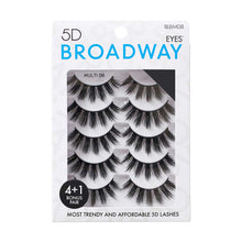 Broadway Eyelash, 5D Eyes Lash Multi Pack, 20+ Styles