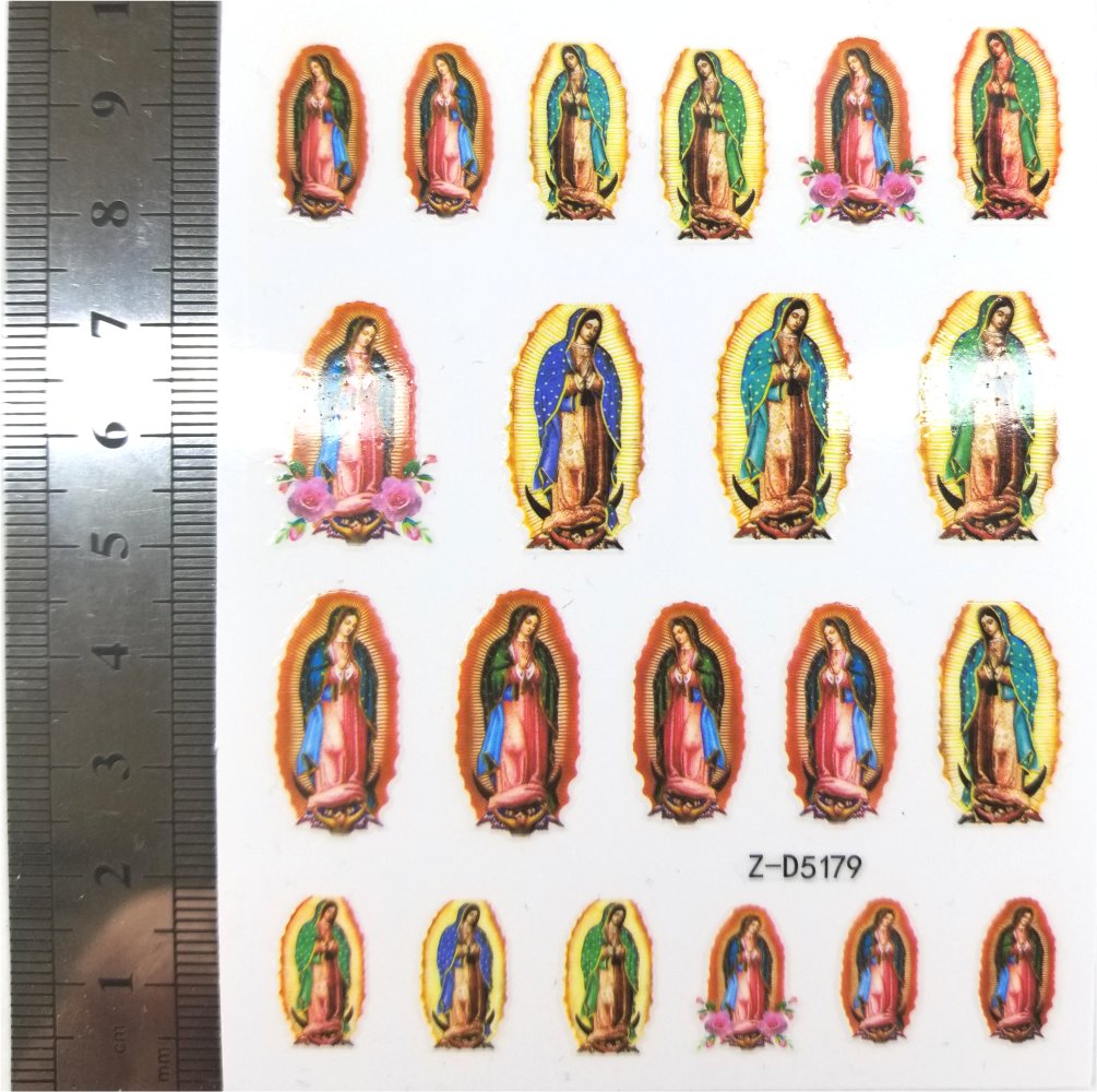 Nail Stickers - Virgin Mary (Nail Art Sticker Z-05179)