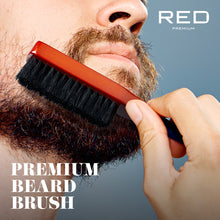 Red by Kiss Brush, Premium Beard Brush, Long (BR202)