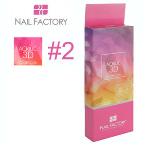 Nail Factory Acrylic Collection "3D #2" (10 colors)