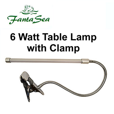 FantaSea 6 Watt LED Table Lamp with Clamp (FSC-925)