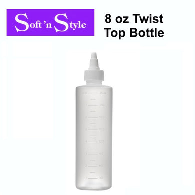 Soft 'n Style Bottle, 8 oz Twist Top Bottle (B71)