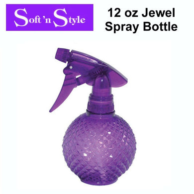 Soft 'n Style Bottle, 12 oz Purple Jewel Spray Bottle (8042)