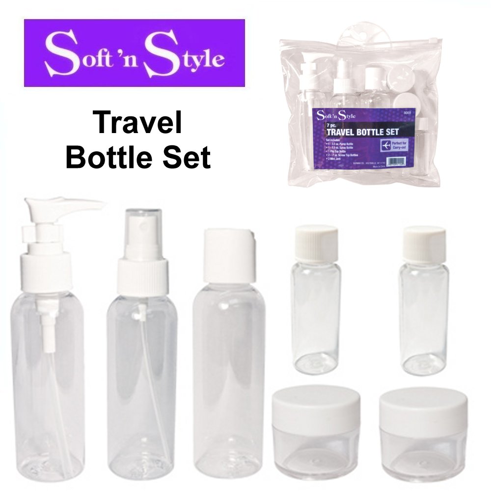 Soft 'n Style Travel Bottle Set (8069)