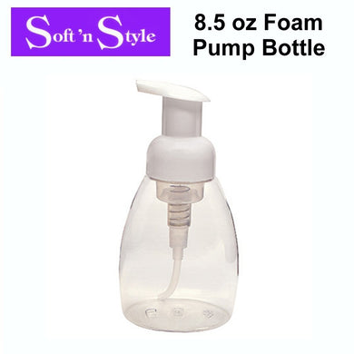 Soft 'n Style Bottle, 8.5 oz Foam Pump Bottle (B116)