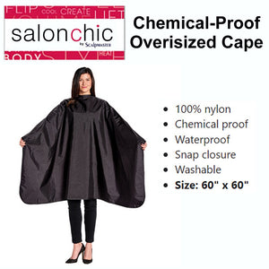 Salon Chic Cape, Oversized Chemical Proof (4079)