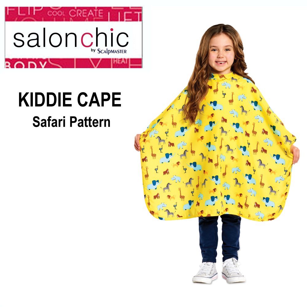 Salon Chic Kiddie Cape, Safari (4097)