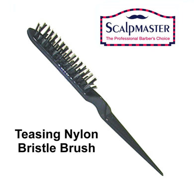 ScalpMaster Brush, Teasing Nylon Bristle Brush (SC300)