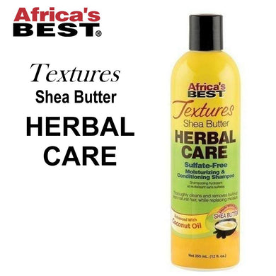 Africa's Best Textures Shea Butter Herbal Care, 12 oz