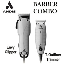 Andis Barber Combo - Envy Clipper and T-Outliner Trimmer (66615)