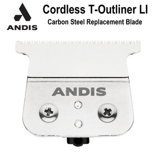 Andis Cordless T-Outliner Li Carbon Steel Replacement Blade (04535)