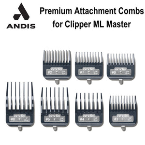 Andis Premium Attachment Combs for Clipper ML Master (33645)