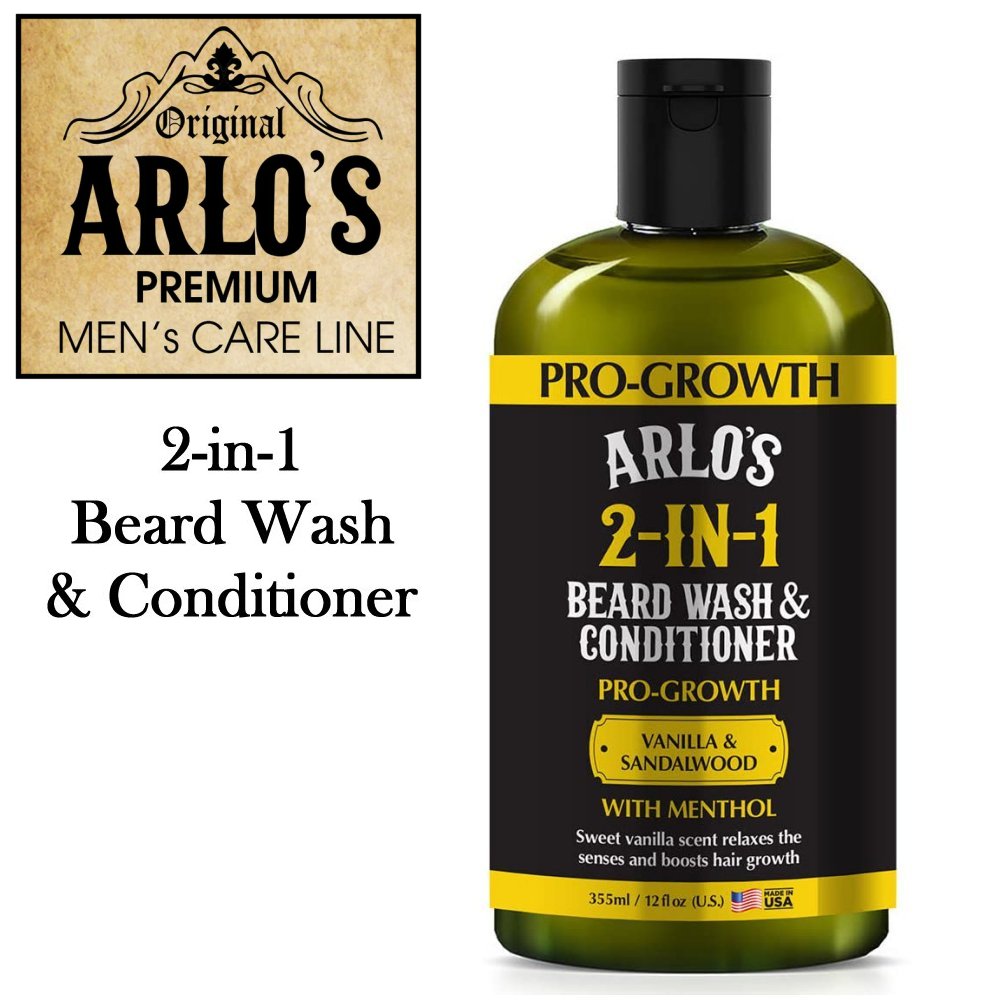 Arlo's 2-in-1 Beard Wash & Conditioner, 12 oz