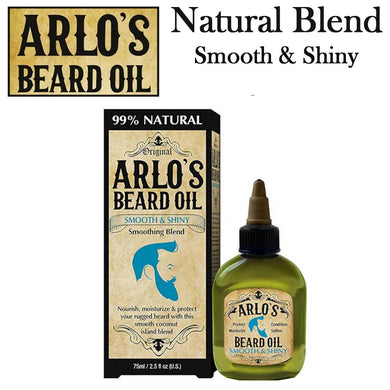 Arlo's Beard Oil, Natural Blend Smooth & Shiny, 2.5 oz