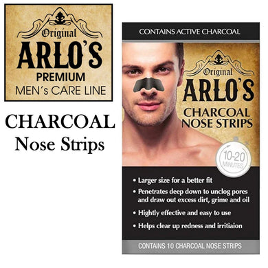 Arlo's Nose Strips, Charcoal (10 count)