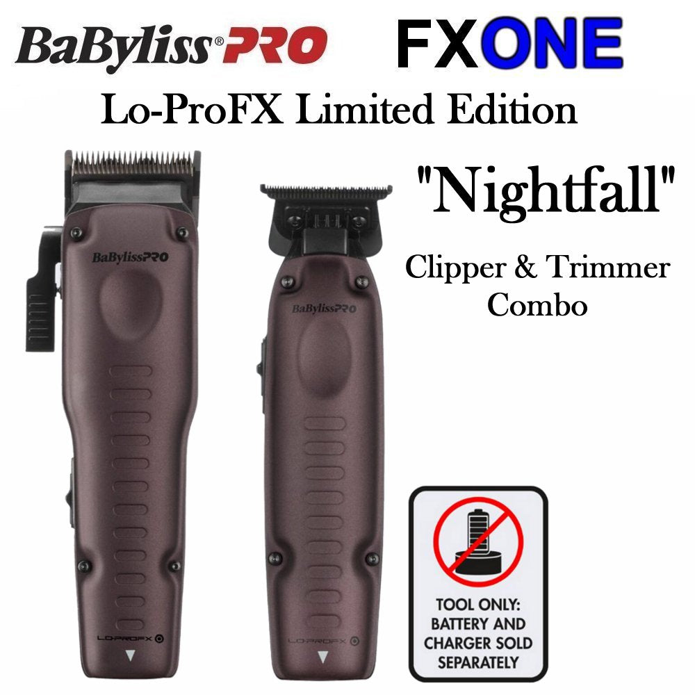 BabylissPro FXOne Nightfall Clipper & Trimmer Combo - Tools Only